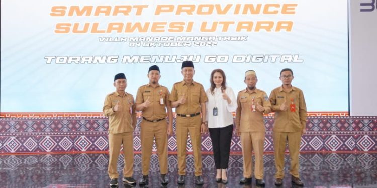 Bupati Bolsel Iskandar Kamaru Tandatangani MoU Program “Smart City” bersama BNI dan BSG