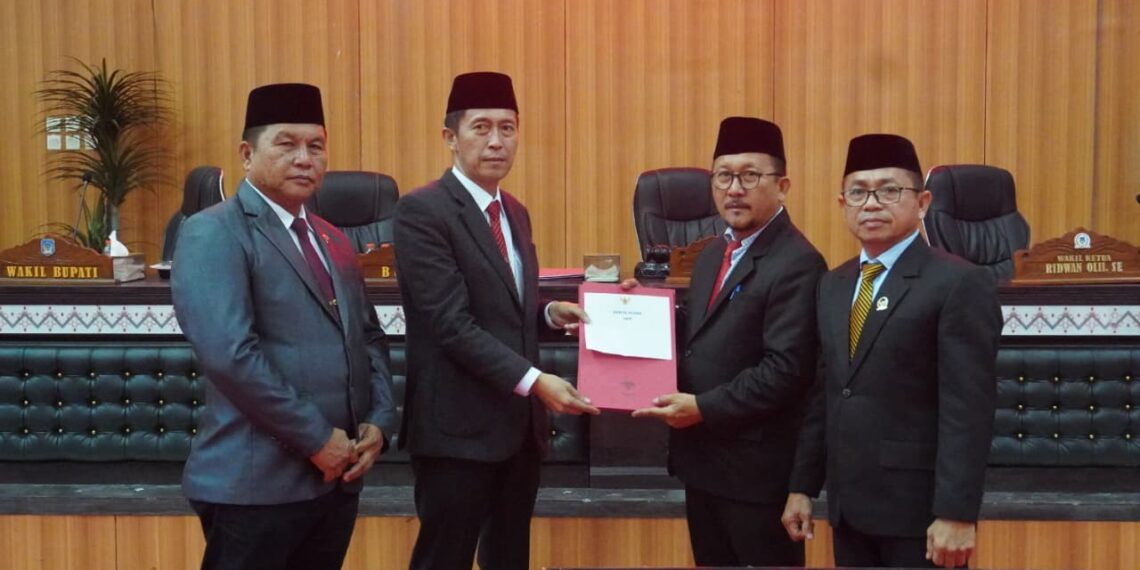 DPRD Bolsel Tekankan Sinergi dengan Eksekutif dalam Paripurna LKPJ 2025