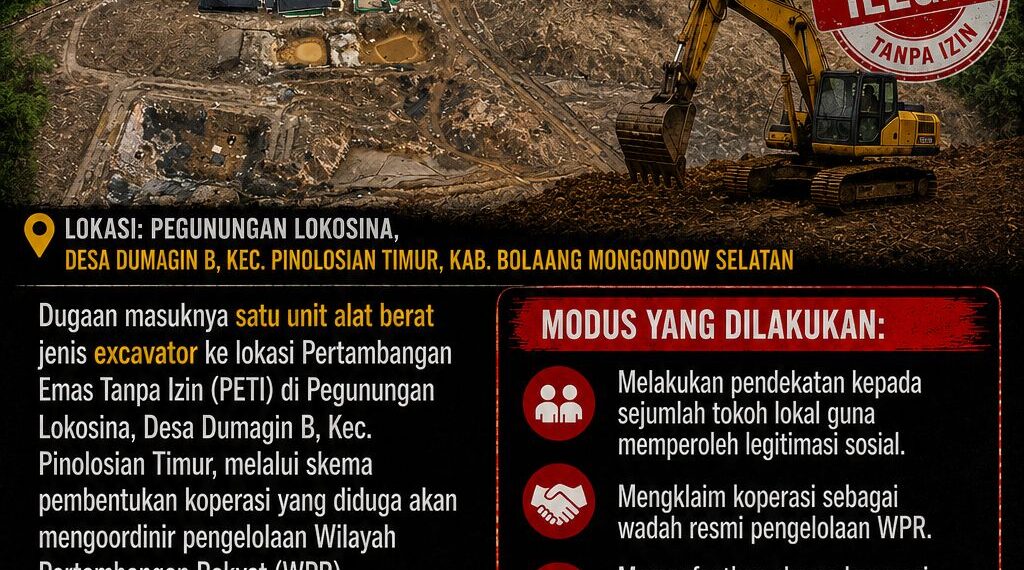 PETI Lokosina Kian Terbuka: Nama Investor, Oknum Polisi dan Sangadi Disebut