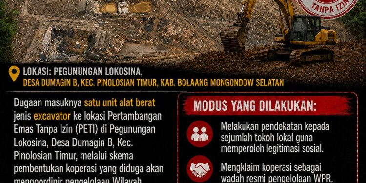 PETI Lokosina Kian Terbuka: Nama Investor, Oknum Polisi dan Sangadi Disebut